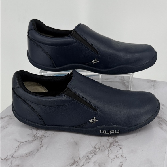 Kuru Kivi Navy Blue Comfort Slip On Shoes Outdoor Casual Non Slip Sz 12 US - Picture 1 of 7